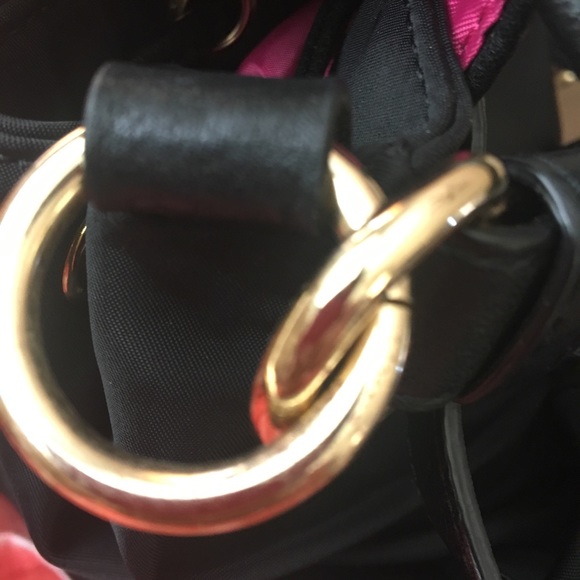 Juicy Couture black backpack w/ magnetic snap main image 6